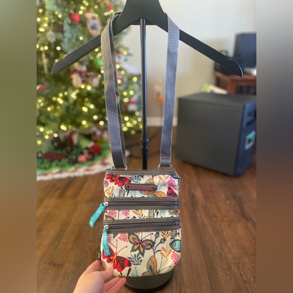 Lily Bloom Handbags - Lily Bloom Multicolor Floral Crossbody Bag
